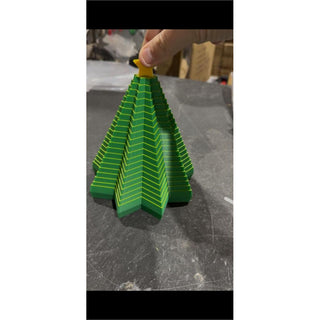 XL Christmas Tree Collapsing Star