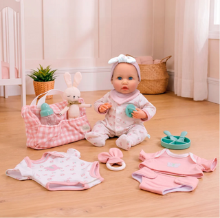 Bonbebe Deluxe Bundle Doll Set with Heart Beat