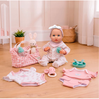 Bonbebe Deluxe Bundle Doll Set with Heart Beat