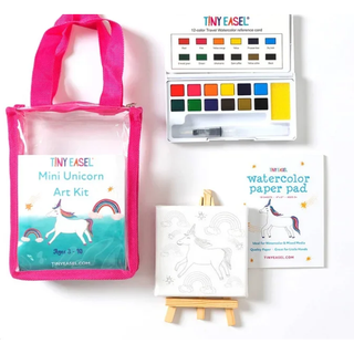 Tiny Easel Mini Unicorn Art Kit