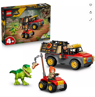 Young T. Rex Transport Truck