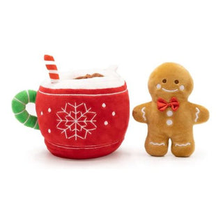 Peek-A-Boo Plush - Gingerbread in Hot Cocoa