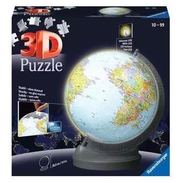 Light Up Globe 3D Puzzle