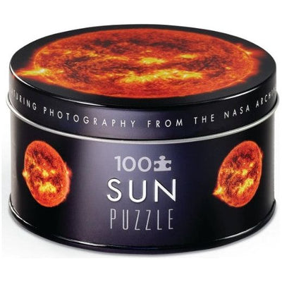 100 Piece Tin Puzzle Sun