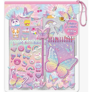 Sticker Portfolio - Tie Dye Butterfly