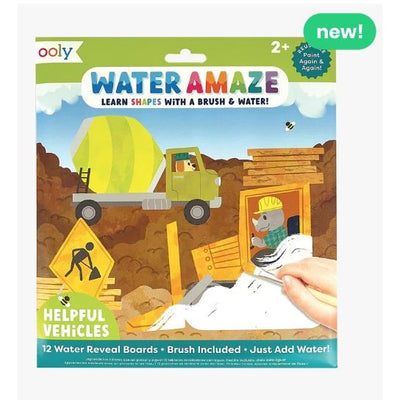 Water Amaze Water Reveal Boards Helpful Vehicles