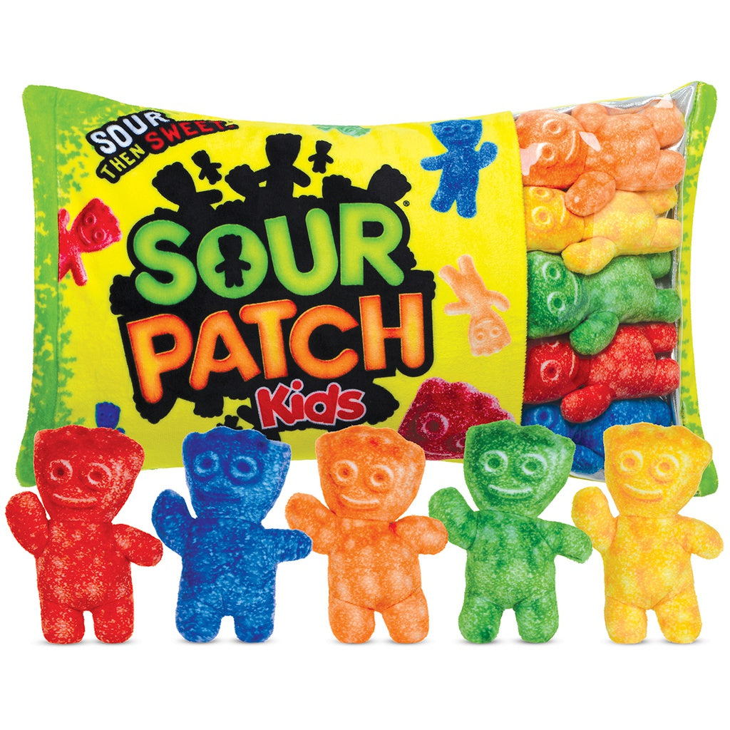 Sour Patch Kids Fleece Pillow