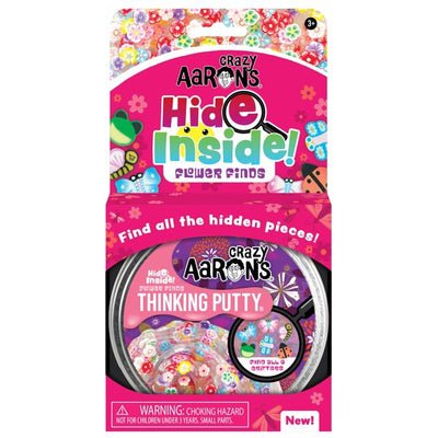 Crazy Aaron's Hide Inside! Thinking Putty Flower Finds