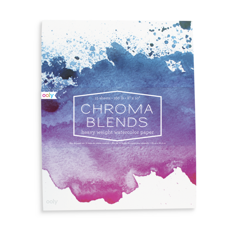 Chroma Blends Watercolor Paper Cover