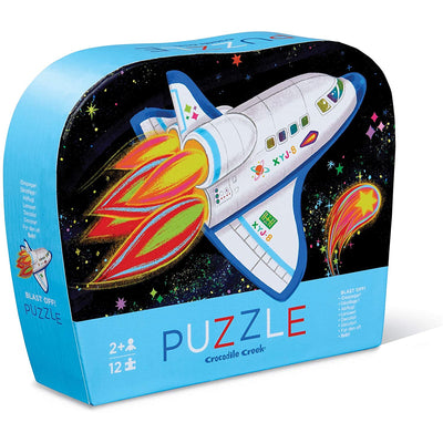 12 Piece Mini Puzzle Blast Off