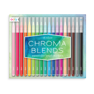 Chroma Blends Watercolor Brush Markers 