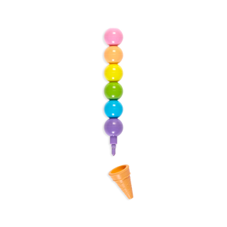 Rainbow Scoops Scented Stacking Crayons
