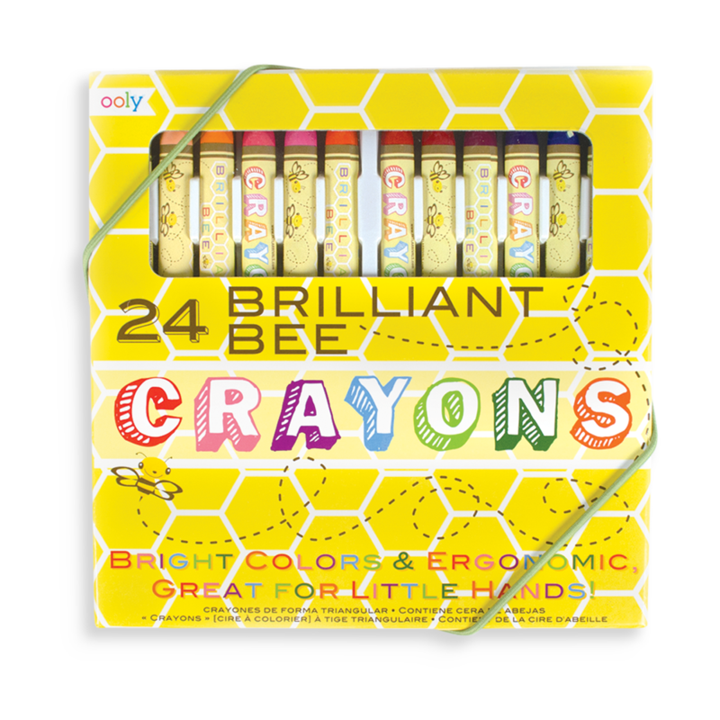 Brilliant Bee Crayons Cover