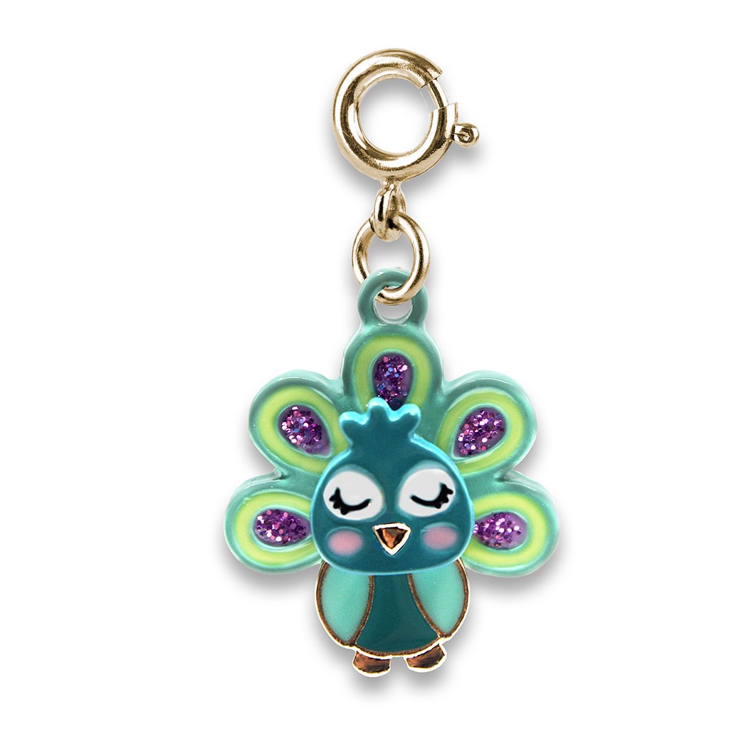 CHARM IT! Charm Swivel Peacock