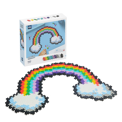 Plus Plus Puzzle By Number 500 Piece Set Rainbow