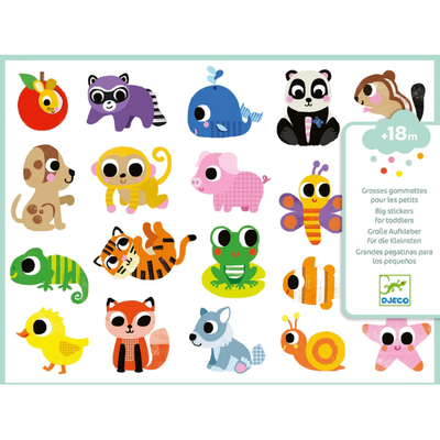 DJeco Stickers Baby Animals