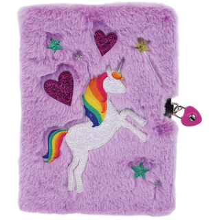 Magical Unicorn Lock & Key Furry Journal