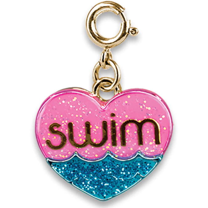 CHARM IT! Charm Glitter Swim Heart