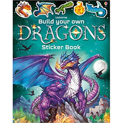 Build Your Own, Big Sticker Book Dragons