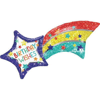Mylar Balloon Shooting Star