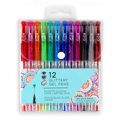 Gel Pens 12 Pack Glitter