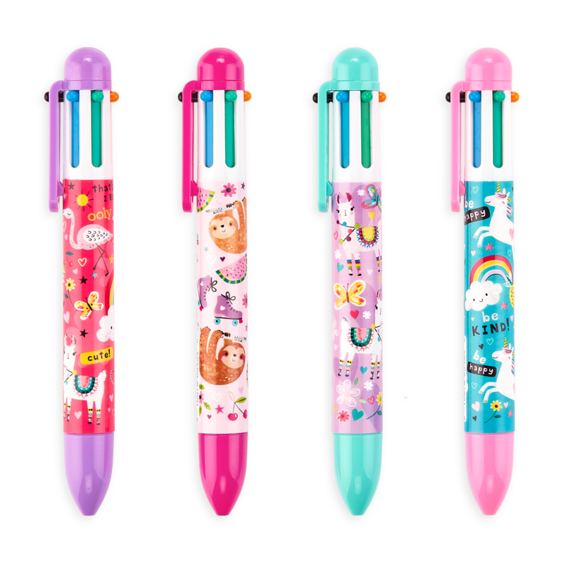 6 Click Multi Color Pens Cover