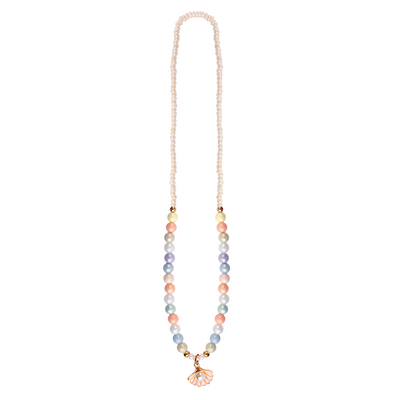 Boutique Pastel Shell Jewelry Necklace