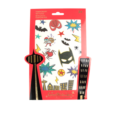 Temporary Tattoos Superhero