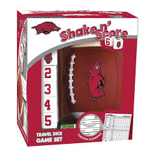 Arkansas Shake n' Score Travel Game 