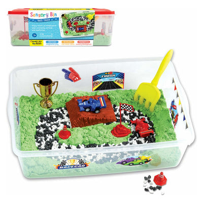 Sensory Bins Race Track