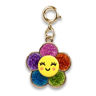 CHARM IT! Charm Gold Glitter Happy Flower