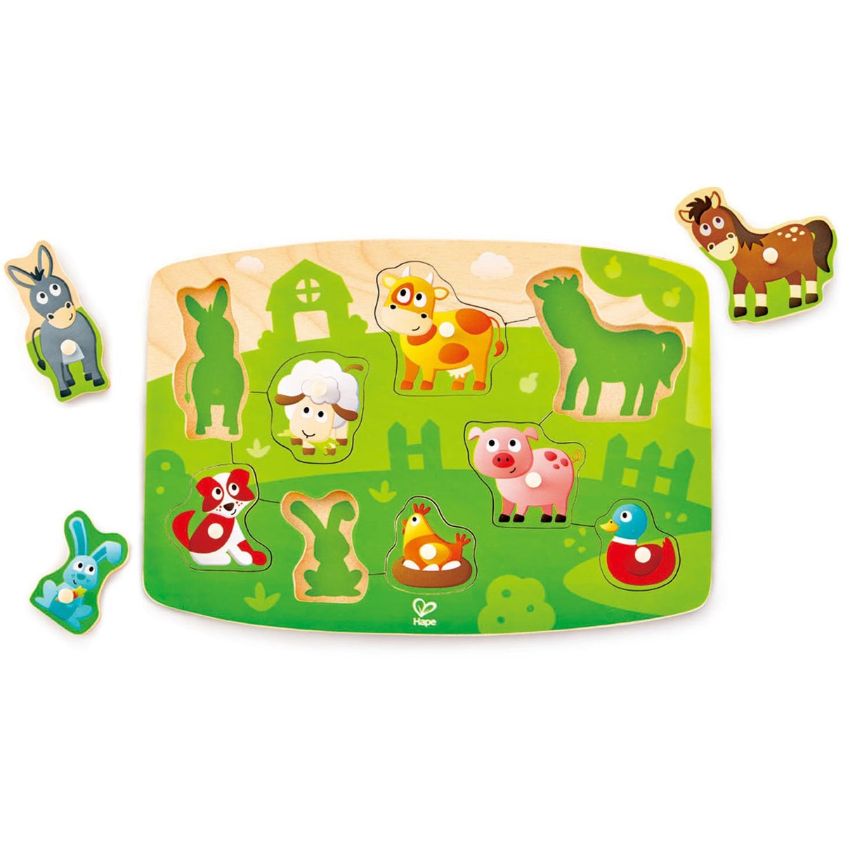 Farmyard Peg Puzzle