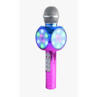Sing Along Pro Karaoke Mic Metallic Electroplate