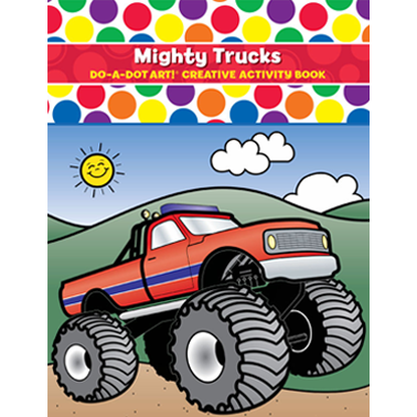 Do A Dot Activity Book Mighty Trucks