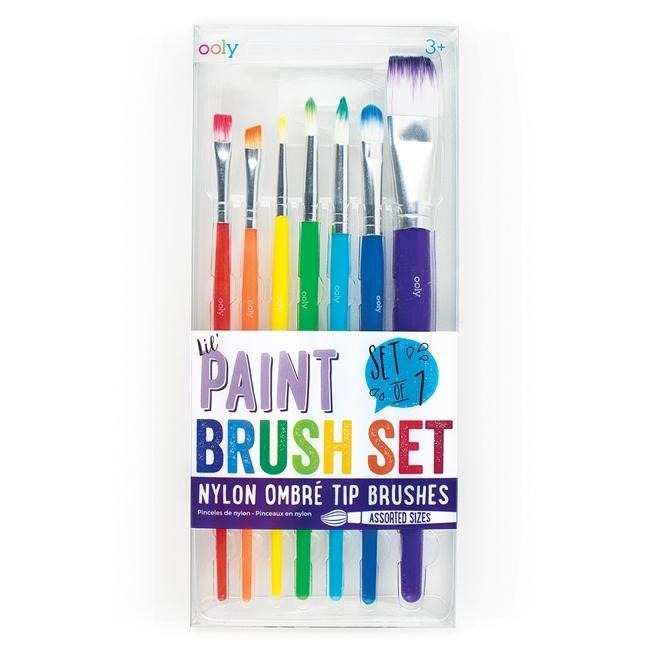 Lil Paint Brush Set - Set of 7