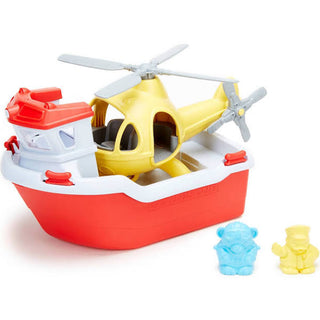 Rescue Boat & Helicopter
