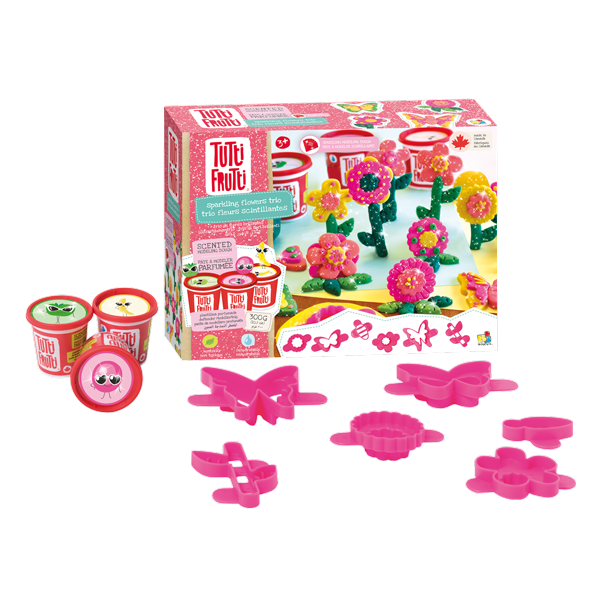 Tutti Frutti Sparkling Flowers Trio Kit