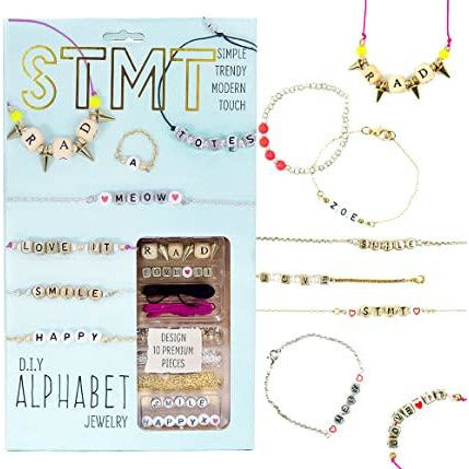 DIY Alphabet Jewelry