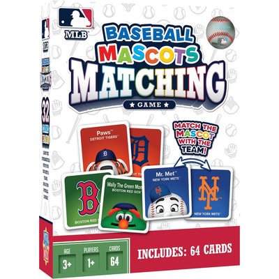 Mascots Matching Game MLB Baseball