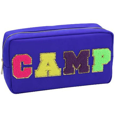 Varsity Nylon Bag Camp - Blue