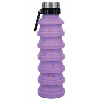 Collapsible Silicone Water Bottle Confetti