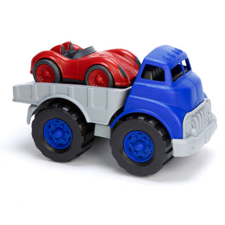Flatbed with Red Race Car