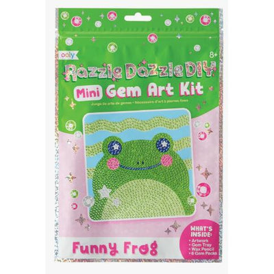Razzle Dazzle D.I.Y. Mini Gem Art Kit Funny Frog