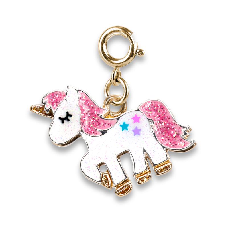 CHARM IT! Charm Gold Glitter Unicorn