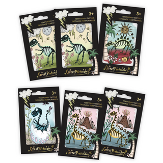 Dinosaur Temporary Tattoos
