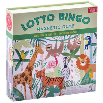 Magnetic Lotto Bingo Jungle