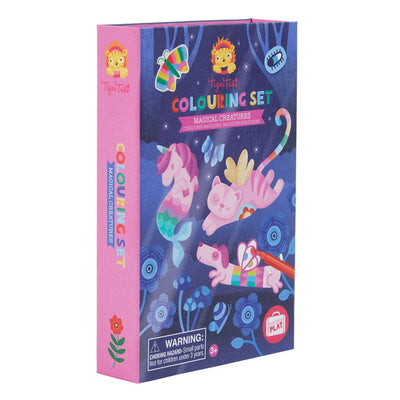 Coloring Set Magical Creatures