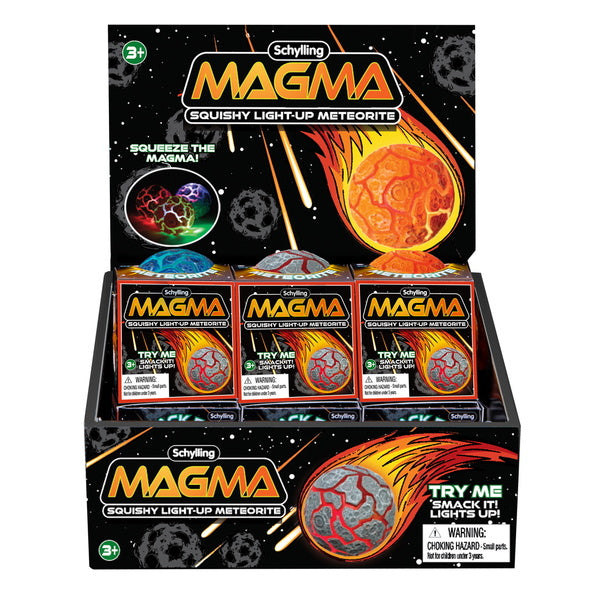 Magma Squishy Light-Up Meteorite