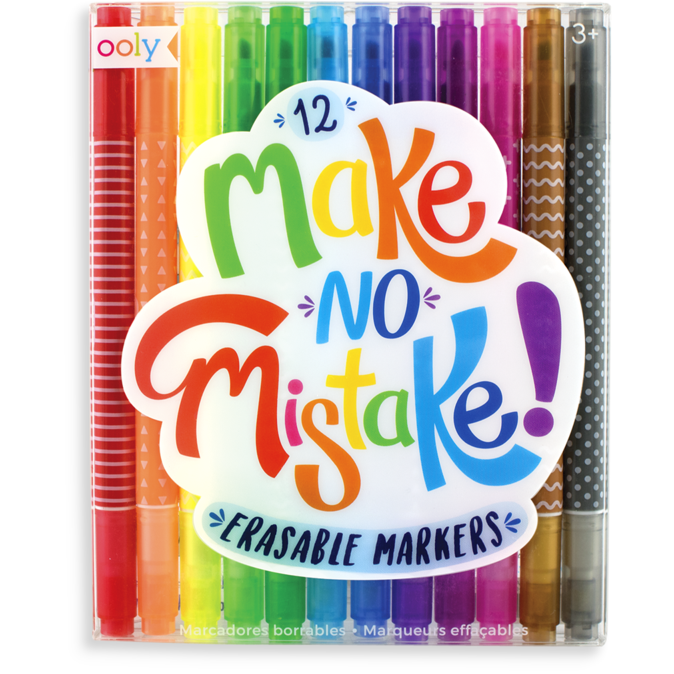 Make No Mistake Erasable Markers