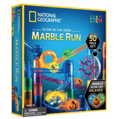 Glow-in-the-Dark Marble Run